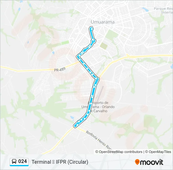 024 Bus Line Map