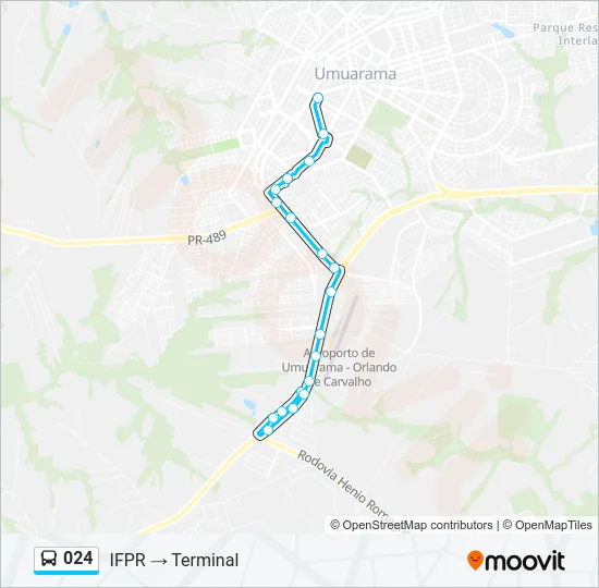024 Bus Line Map