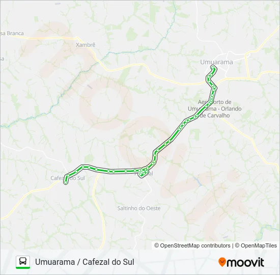 0932-400 Bus Line Map