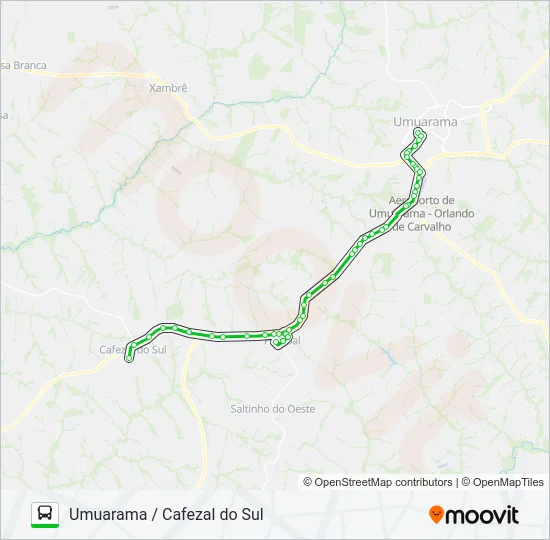 0932-400 Bus Line Map