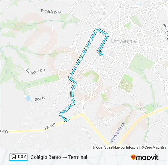 002 Bus Line Map