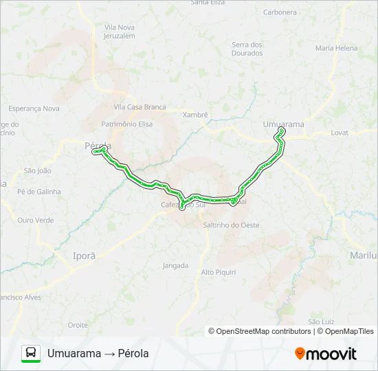 0932-400 Bus Line Map