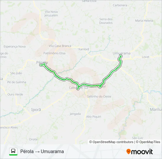 0932-400 Bus Line Map