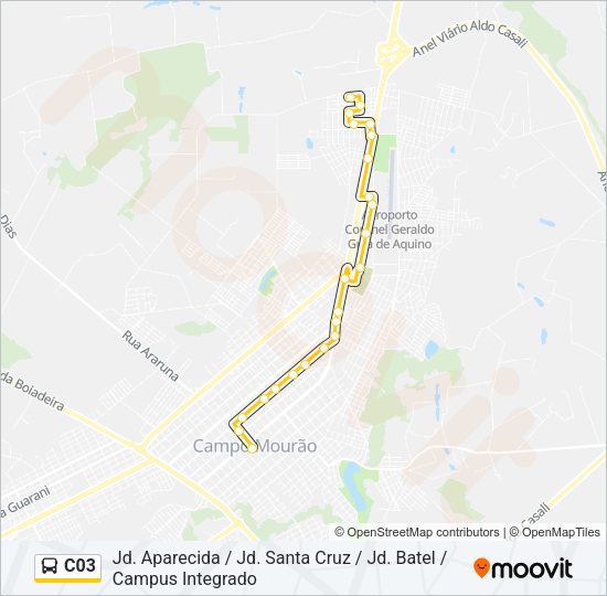 C03 Bus Line Map