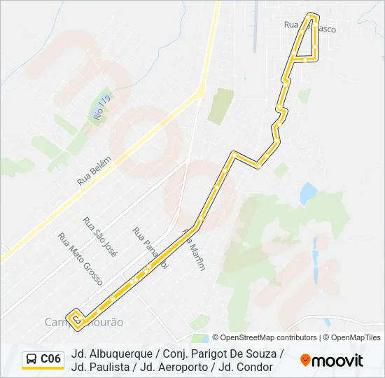 C06 Bus Line Map