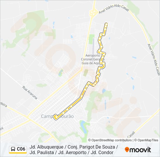 C06 Bus Line Map