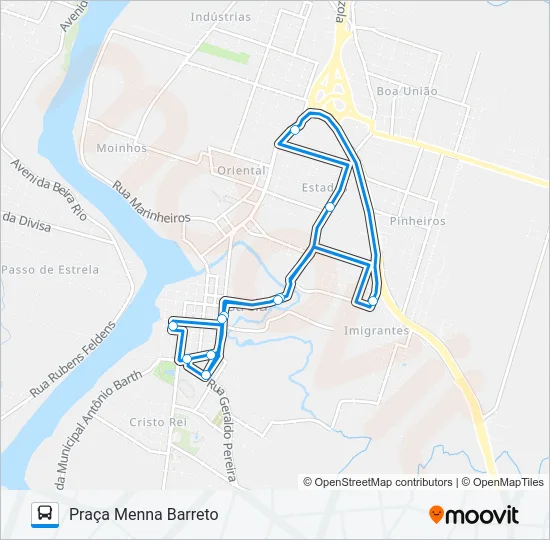 C-01 IMIGRANTES / PINHEIROS Bus Line Map