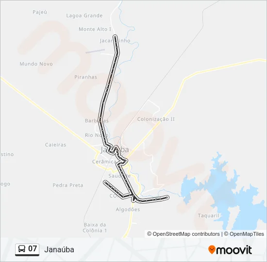 07 Bus Line Map
