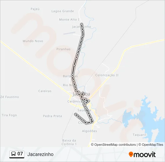 07 Bus Line Map