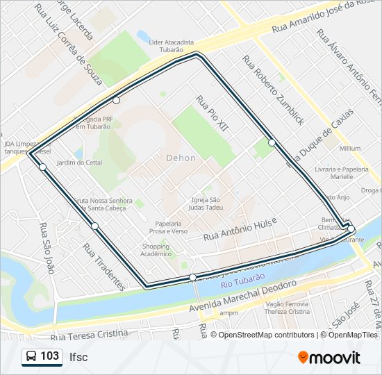 103 Route: Schedules, Stops & Maps - Ifsc (Updated)