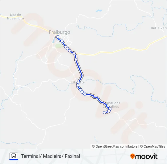 106 MACIEIRA/LIBERATA Bus Line Map