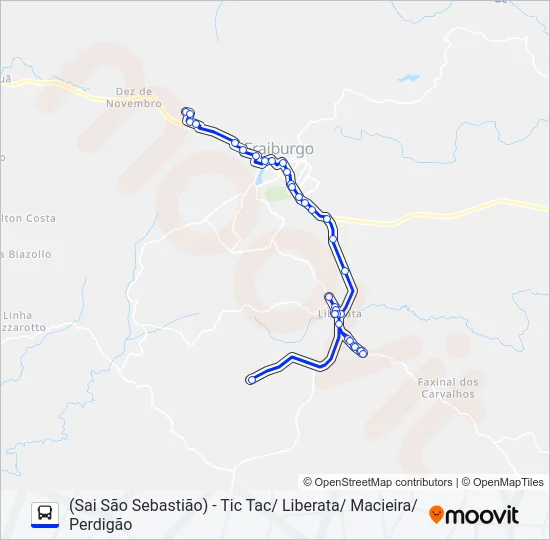 106 MACIEIRA/LIBERATA Bus Line Map
