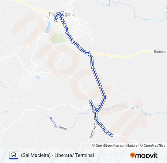 106 MACIEIRA/LIBERATA Bus Line Map