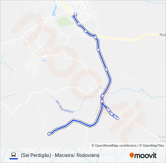 106 MACIEIRA/LIBERATA Bus Line Map