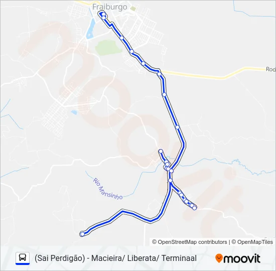 106 MACIEIRA/LIBERATA Bus Line Map