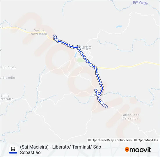 106 MACIEIRA/LIBERATA Bus Line Map