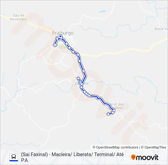 106 MACIEIRA/LIBERATA Bus Line Map