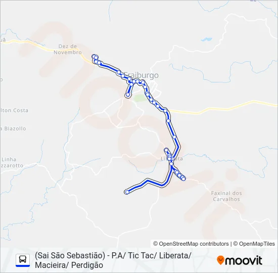 106 MACIEIRA/LIBERATA Bus Line Map