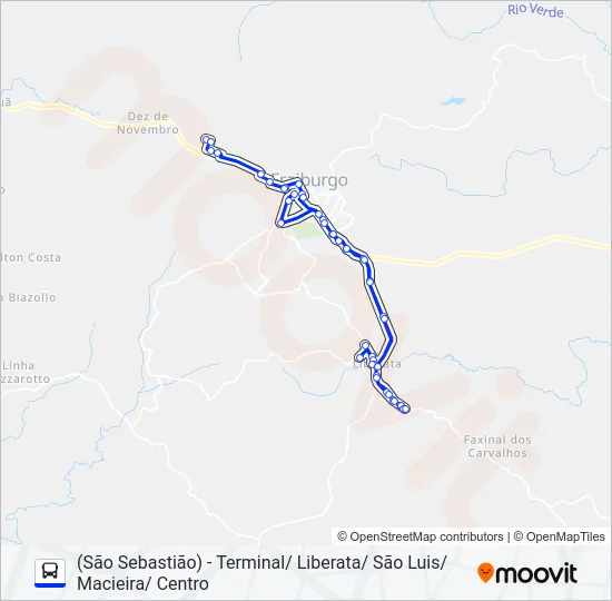 106 MACIEIRA/LIBERATA Bus Line Map