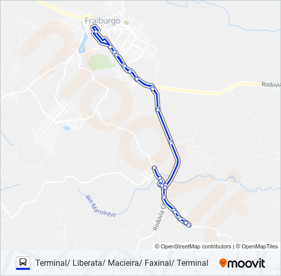 106 MACIEIRA/LIBERATA bus Line Map