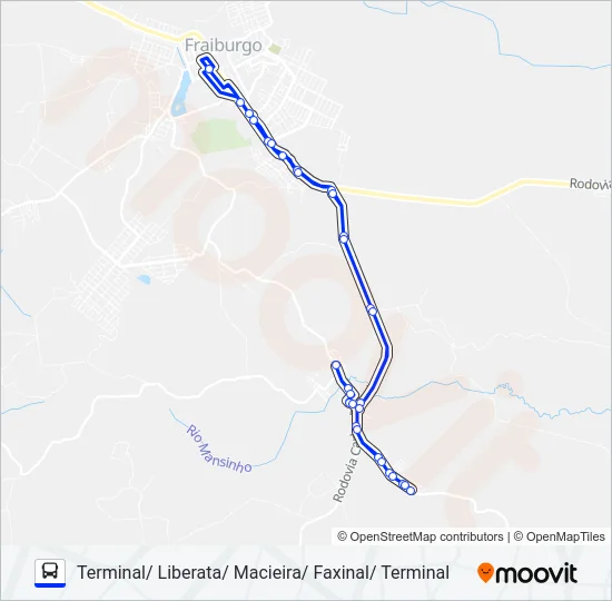 106 MACIEIRA/LIBERATA Bus Line Map