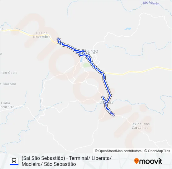 106 MACIEIRA/LIBERATA Bus Line Map