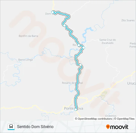 3658 Bus Line Map
