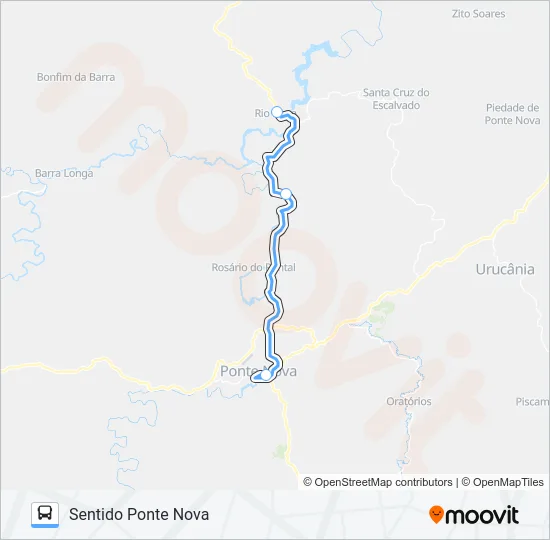 3652-2 Bus Line Map