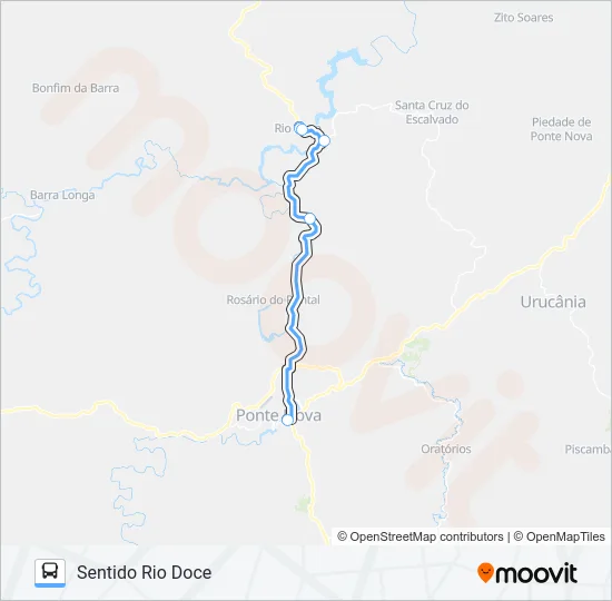 3652-2 Bus Line Map