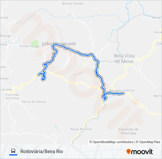 11 Bus Line Map