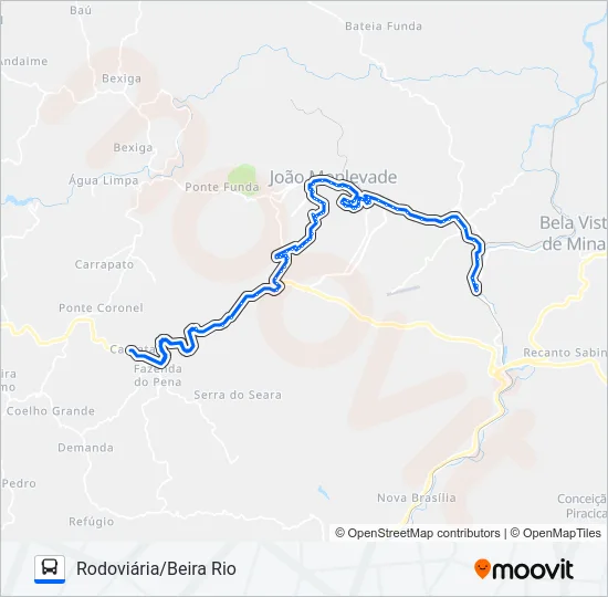 11 Bus Line Map