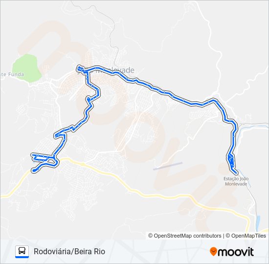 Mapa de 11 de autobús