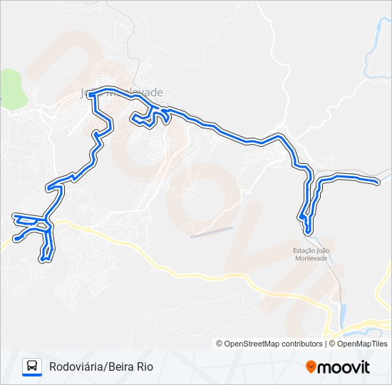 Mapa de 11 de autobús