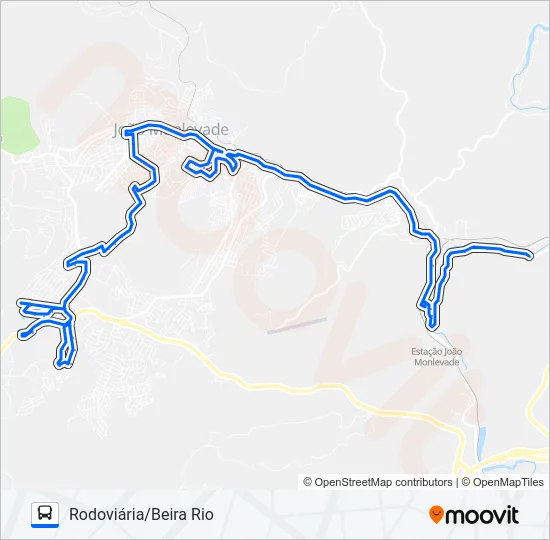 11 Bus Line Map