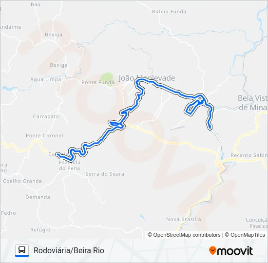 11 Bus Line Map