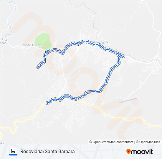 152 bus Line Map