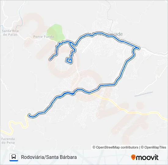152 Bus Line Map