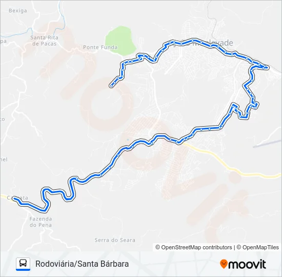 152 Bus Line Map