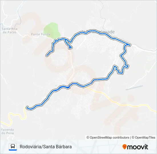 152 Bus Line Map