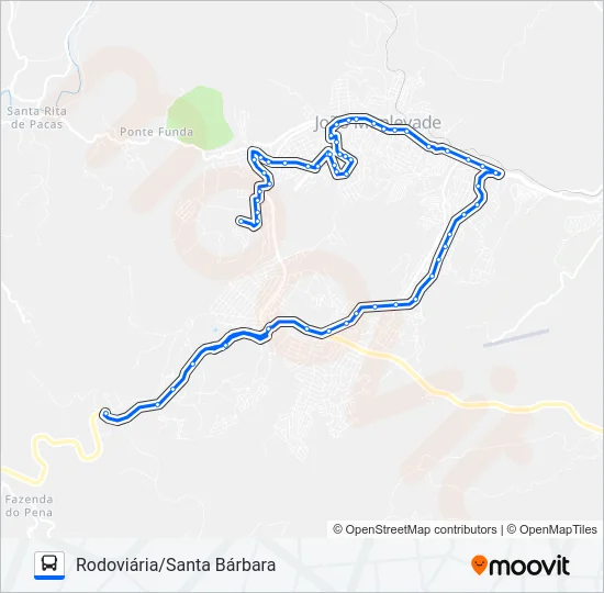 152 Bus Line Map