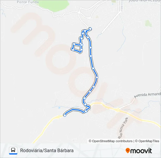 152 Bus Line Map