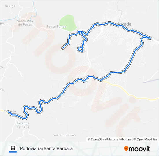 152 Bus Line Map