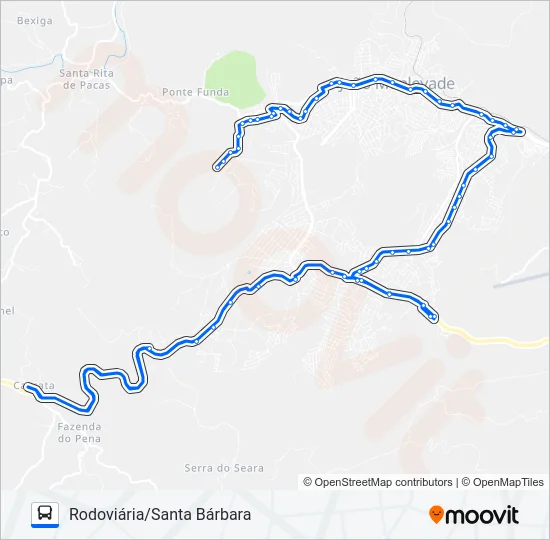152 Bus Line Map