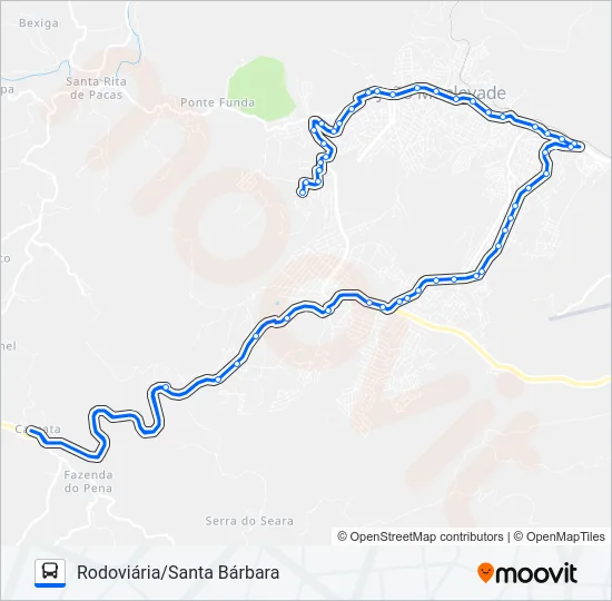 152 Bus Line Map