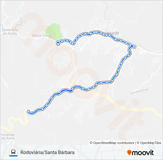 152 Bus Line Map