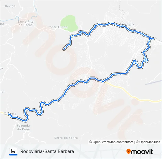 152 Bus Line Map