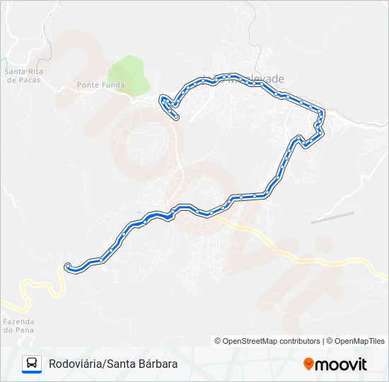 152 Bus Line Map