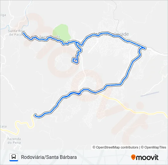 152 Bus Line Map