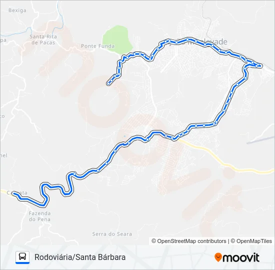 152 Bus Line Map