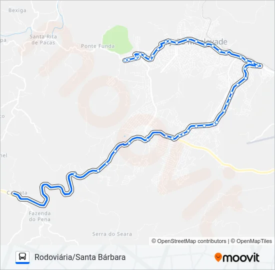 152 Bus Line Map